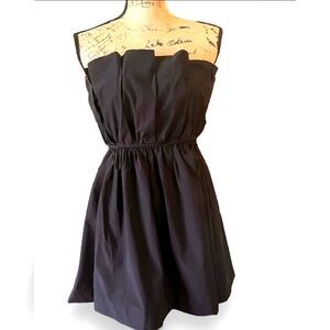 TCEC Black Strapless Dress